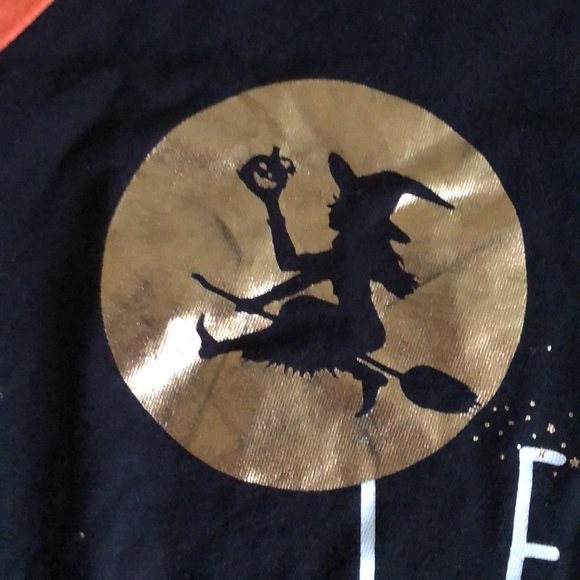NWT JOE BOXER Let’s Go Witches Halloween graphic baseball tee-shirt - Picture 4 of 9